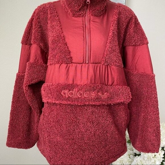Adidas Women’s SHERPA JACKET Size S - Picture 3 of 14